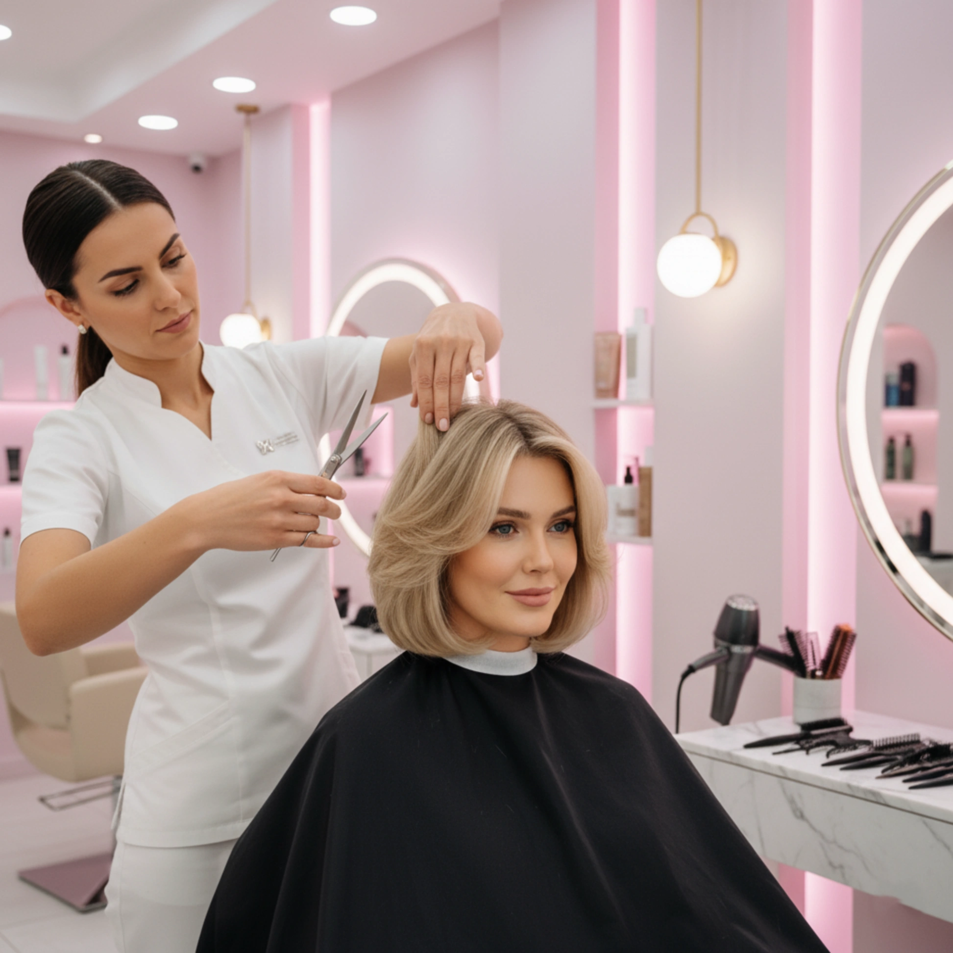 Precision Haircut & Styling